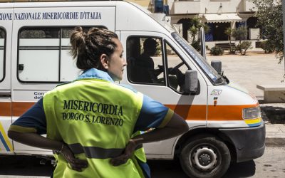 TORNATA DA LAMPEDUSA SERENA, VOLONTARIA DI LUCO