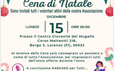 CENA PER I VOLONTARI